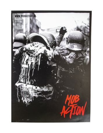 Mob Action Riot Wear - Stickers - @ No Borders
