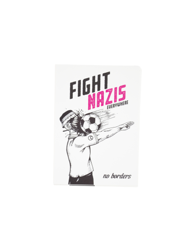 Fight Nazis Everywhere - Sticker - @ No Borders