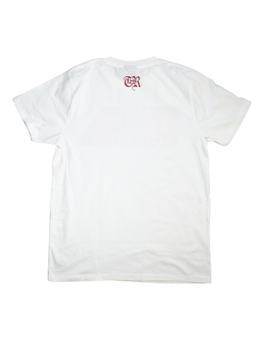 Anti Fascist Action - T-Shirt - True Rebel - Weiß/Rot - @ No Borders