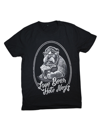 All Colours Are Beautiful - Flag - T-Shirt - Schwarz - @ No Borders