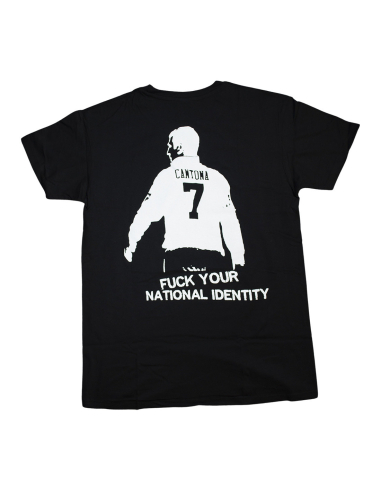 Roter Stern Leipzig - T-Shirt - Cantona - Black - @ No Borders