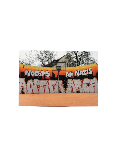 Antifa Area - Postcard - @ No Borders