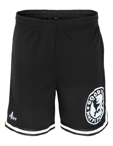 Good Night White Pride - No Borders - Basketball Shorts - Black/White - @ No Borders