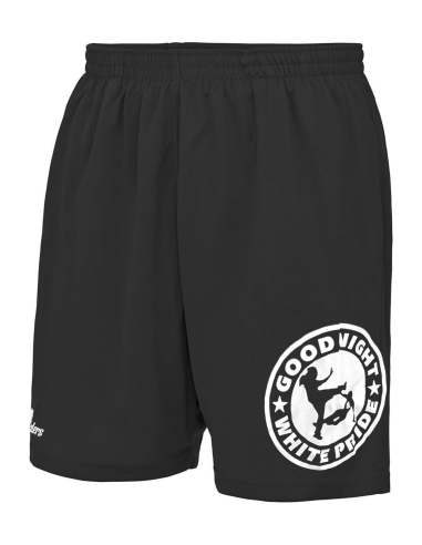 Good Night White Pride - No Borders - Shorts - Black - @ No Borders