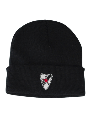 Roter Stern Leipzig - Winter Hat - Logo Stick - Black - @ No Borders