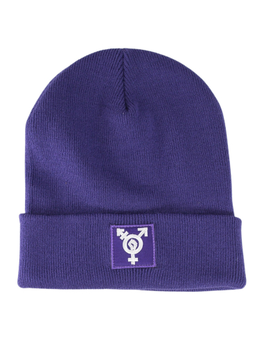 LGBTQ - Wintermütze - Purple - @ No Borders