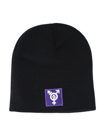 LGBTQ - Wintermütze - Purple - @ No Borders