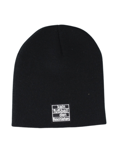 Kein Fußball den Faschisten - Beanie - Black - @ No Borders