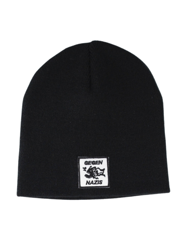 Gegen Nazis - Beanie - Black - @ No Borders