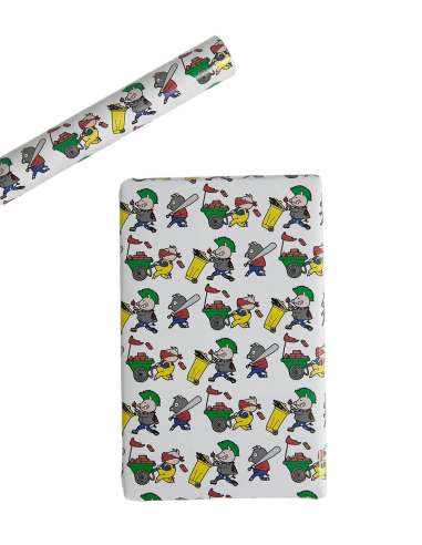 Riot Pigs - Wrapping Paper - @ No Borders