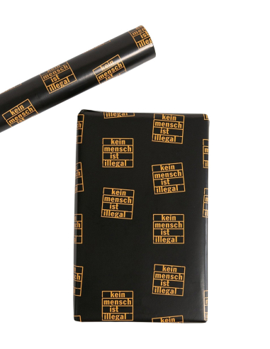 Kein Mensch ist illegal - Wrapping Paper - @ No Borders