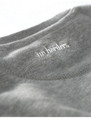 No Borders Kakadu - T-Shirt - Heather Grey - @ No Borders