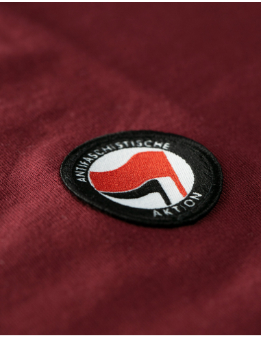 Siamo Tutti Antifascisti - Mob Action - T-Shirt - Burgundy - @ No Borders