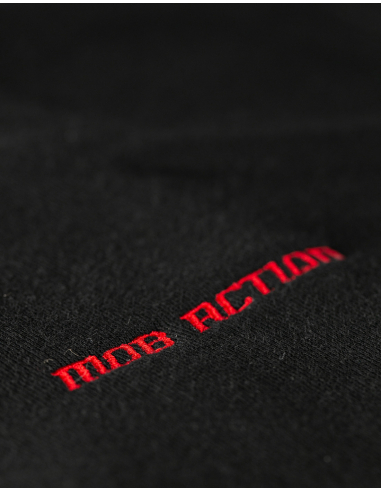 Mob Action Classic - T-Shirt - Black/Red - @ No Borders