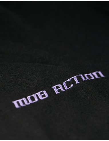 LGBTQ - Mob Action Classic - T-Shirt - Black/Purple - @ No Borders