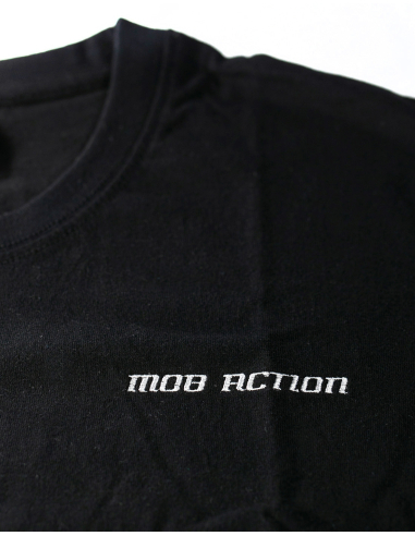 Mob Action Classic - T-Shirt - Black/White - @ No Borders