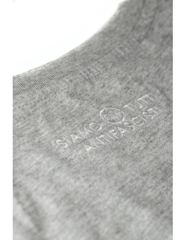 Siamo Tutti Antifascisti - Mob Action - T-Shirt - Grey - @ No Borders