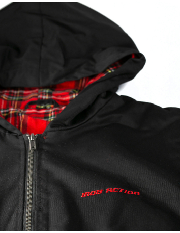 Mob Action Classic - Jacke - Harrington - Black/Red - @ No Borders