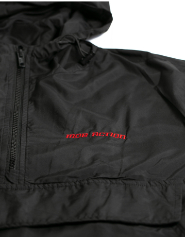 Mob Action Classic - Jacke - Windbreaker - Black/Red - @ No Borders