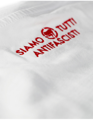 Siamo Tutti Antifascisti - Mob Action - T-Shirt - White - @ No Borders