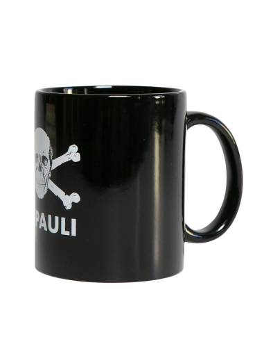 St. Pauli - Tasse - Totenkopf - Schwarz - @ No Borders