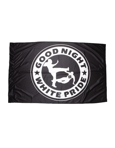Good Night White Pride - Fahne - @ No Borders