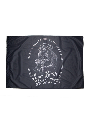 Love Beer Hate Nazis 2.0 - Poster - @ No Borders
