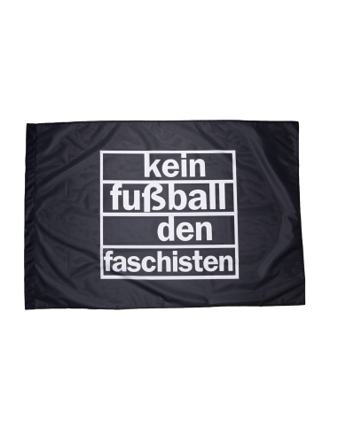 Kein Fußball den Faschisten - Fahne - @ No Borders