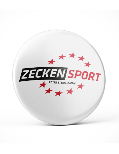 Roter Stern Leipzig - Button - Zeckensport - @ No Borders