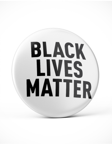 Black Lives Matter - Button - @ No Borders