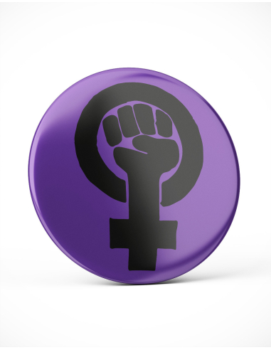 Feminism - Button - @ No Borders
