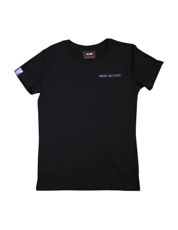 LGBTQ - Mob Action Classic - T-Shirt - Black/Purple - @ No Borders