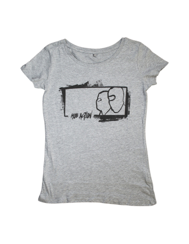 Mob Action Hassis - T-Shirt tailliert - Grey - @ No Borders