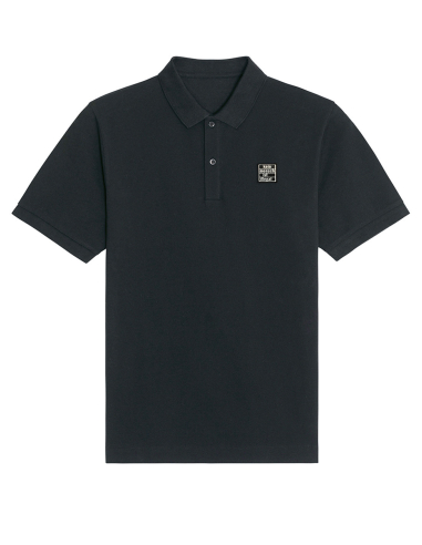 Kein Mensch ist illegal - No Borders - Polo - Black - @ No Borders