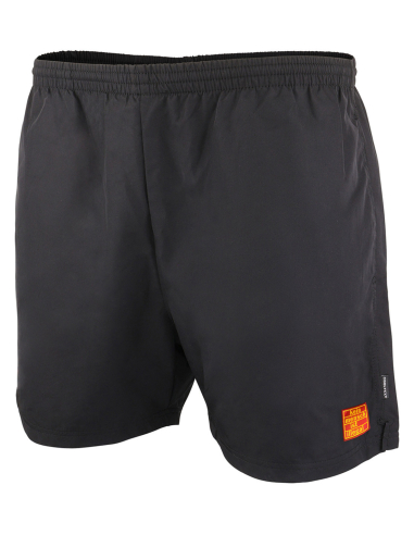 Kein Mensch ist illegal - No Borders - Active Shorts - Black/Red - @ No Borders