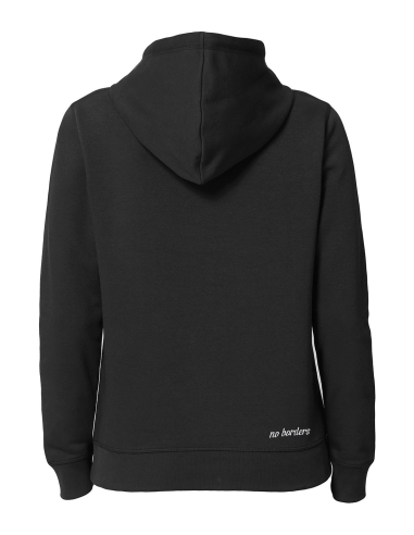 Kein Mensch ist illegal - No Borders - Hoodie - Black - @ No Borders