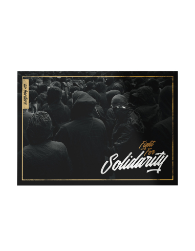 Fight for Solidarity (Iuventa) - SOLI Sticker - @ No Borders