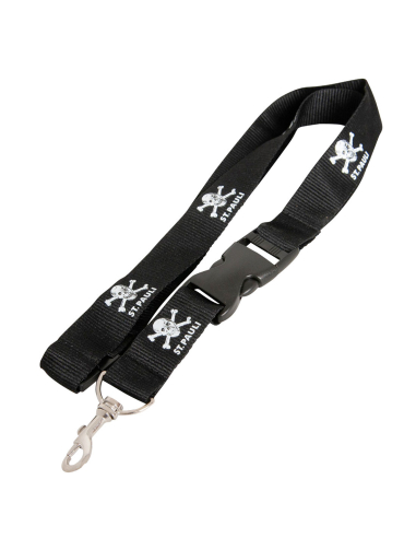 St. Pauli - Lanyard - Totenkopf - Black - @ No Borders