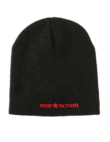 Mob Action Classic - Beanie - Black/Red - @ No Borders
