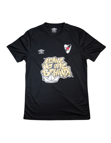 Roter Stern Leipzig - Jersey - 2020/21 Heim - Leave No One Behind - Black - @ No Borders