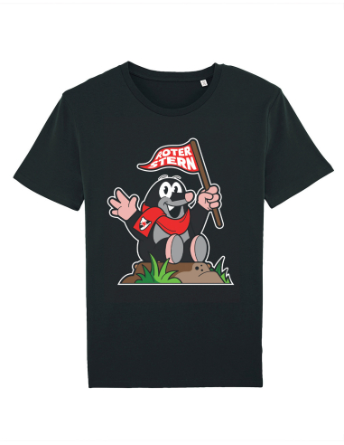 Roter Stern Leipzig - T-Shirt - Mauli - Black - @ No Borders