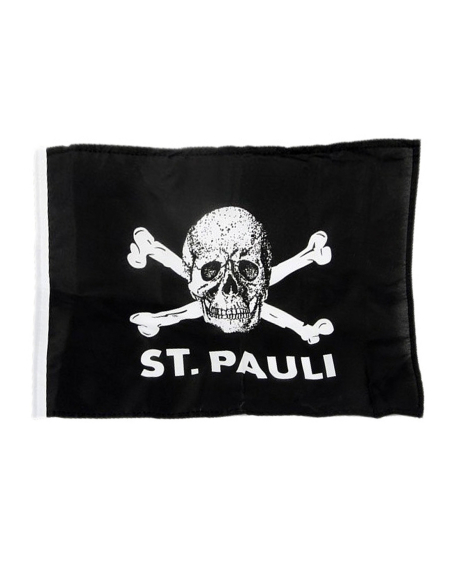 St. Pauli - Fahne - Totenkopf