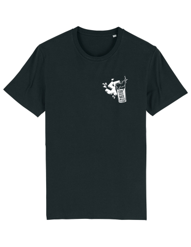 Love Beer Hate Nazis 2.0 - No Borders - T-Shirt - Black - @ No Borders