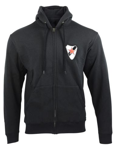 Roter Stern Leipzig - Zipper - Cantona - Black - @ No Borders