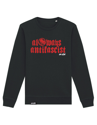 Always Antifascist - Mob Action - Sweater - Black - @ No Borders