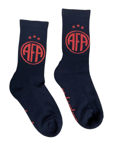 AFA - No Borders - Socks - black/red - @ No Borders
