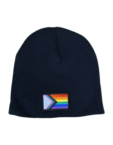 Progress Pride - Beanie - Black - @ No Borders