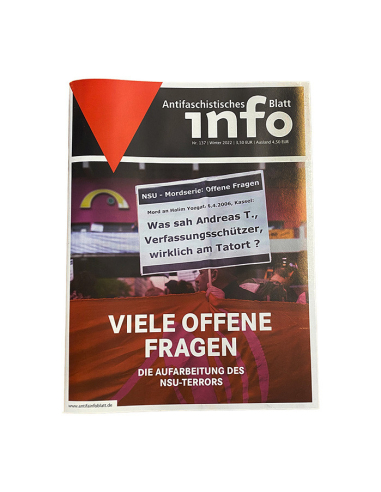 Antifaschistisches Infoblatt 137 - Winter 2022 - @ No Borders
