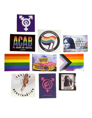LGBTQIA* - Sticker Mix - @ No Borders