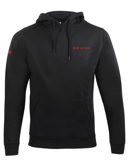 Mob Action Classic - Hoodie - Black/Red